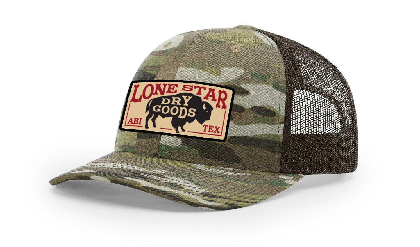 LSDG Camo Trucker Hat- Green