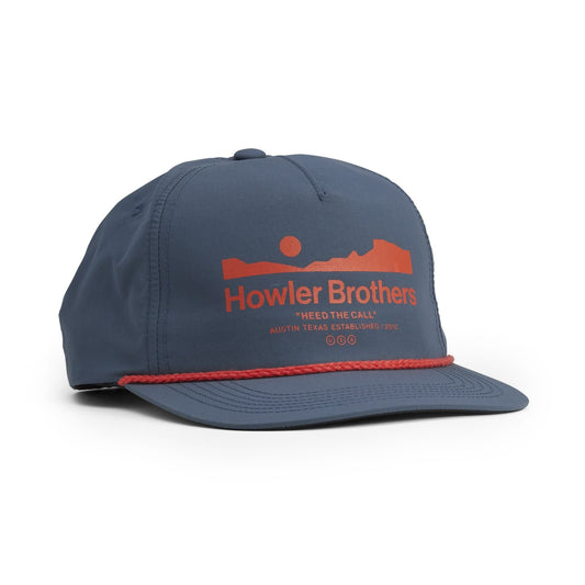 Howler Arroyo Snapback Hat- Deep Blue Nylon