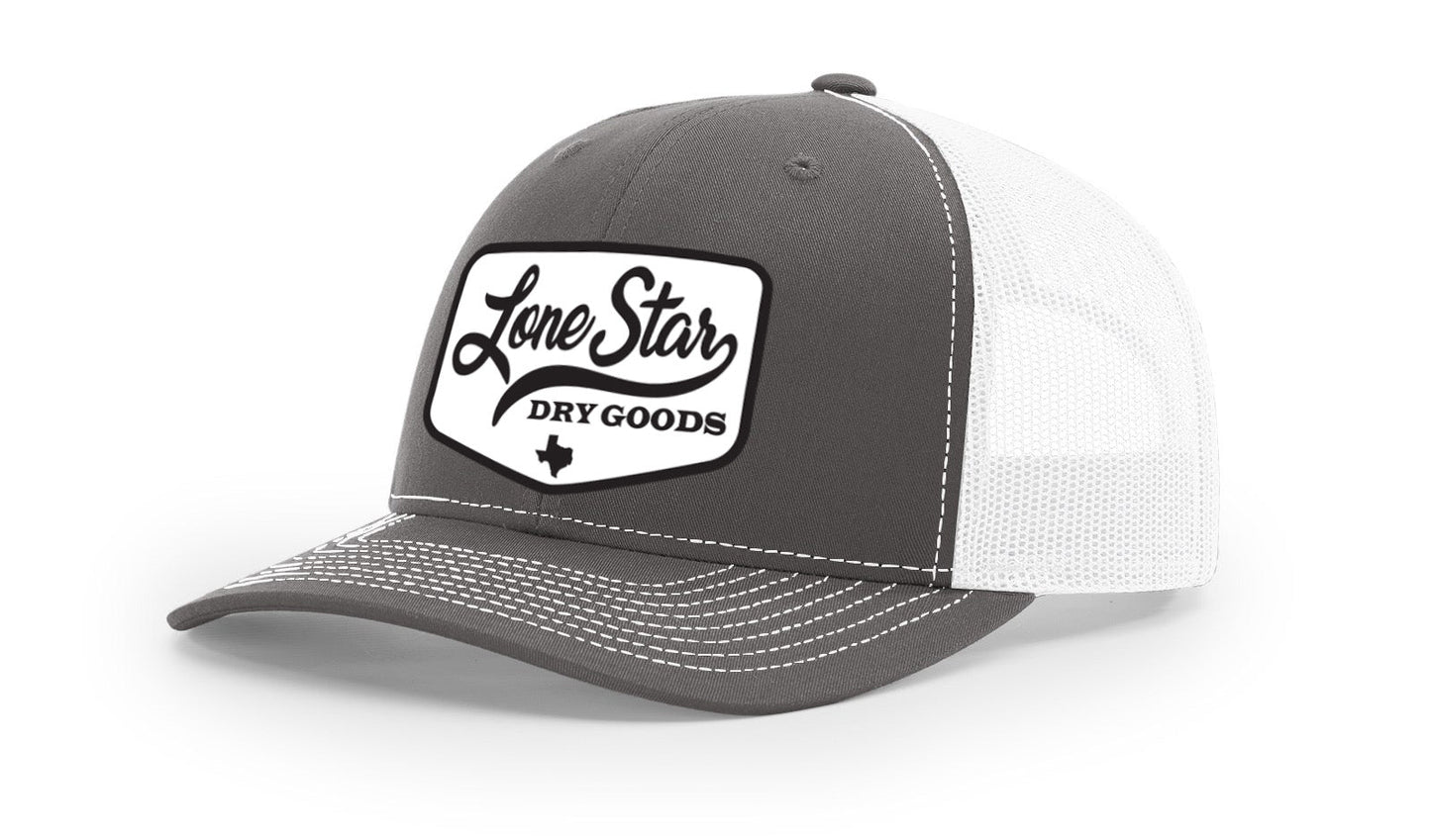 LSDG Trucker Hat- Charcoal/White