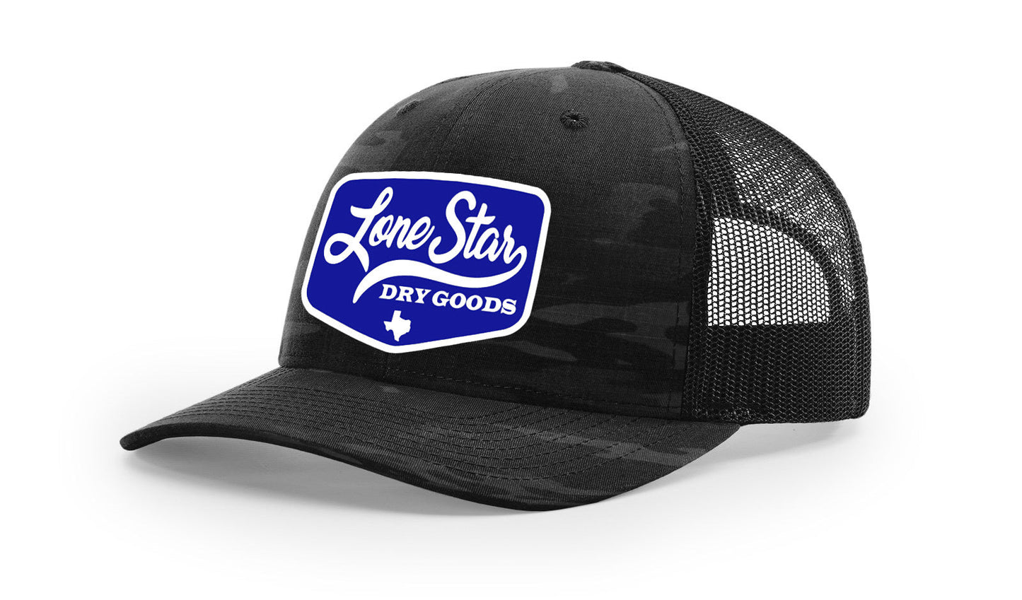 LSDG Camo Trucker Hat- Black