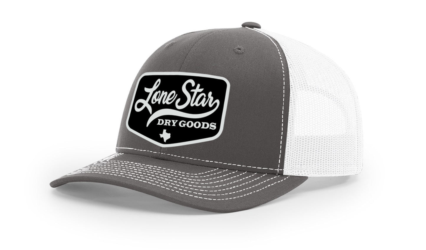 LSDG Trucker Hat- Charcoal/White