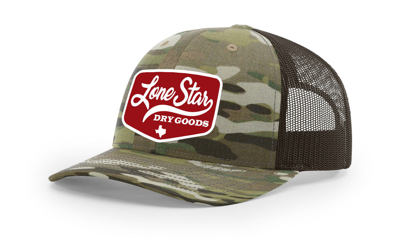LSDG Camo Trucker Hat- Green