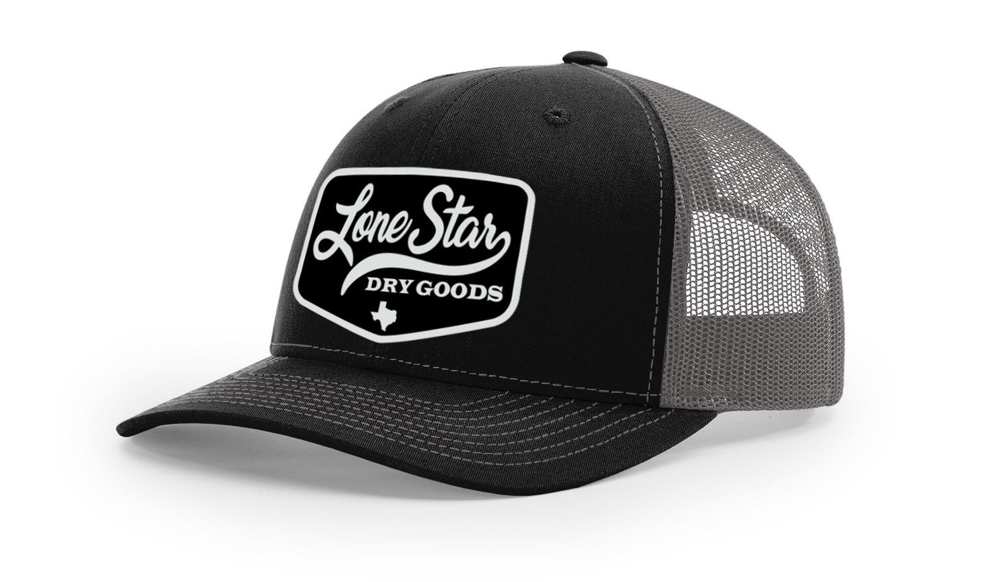 LSDG Trucker Hat- Black/Charcoal