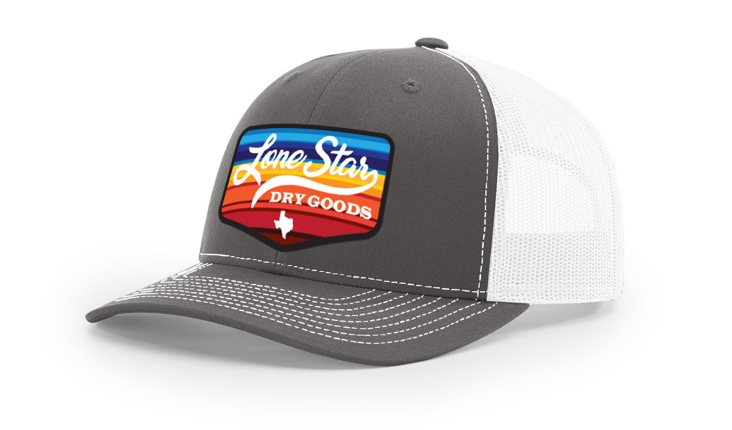 LSDG Trucker Hat- Charcoal/White