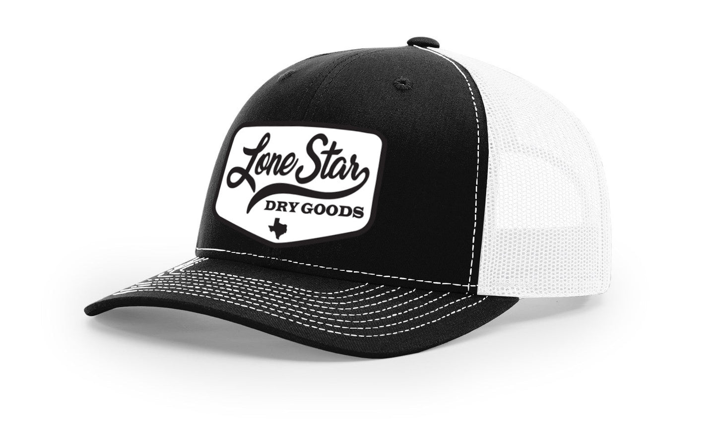 LSDG Trucker Hat- Black/White
