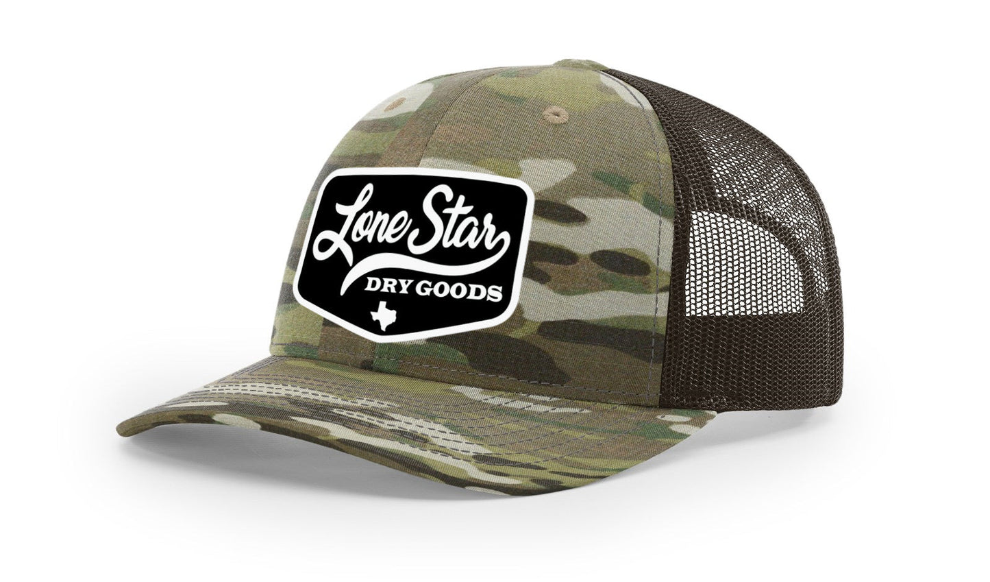 LSDG Camo Trucker Hat- Green