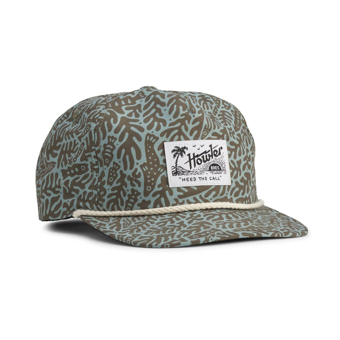 Ecosystem Snapback Hat- Granite Green/Teak