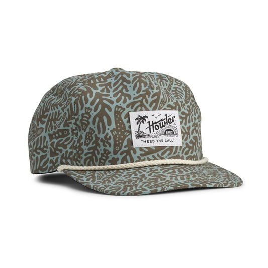 Ecosystem Snapback Hat- Granite Green/Teak