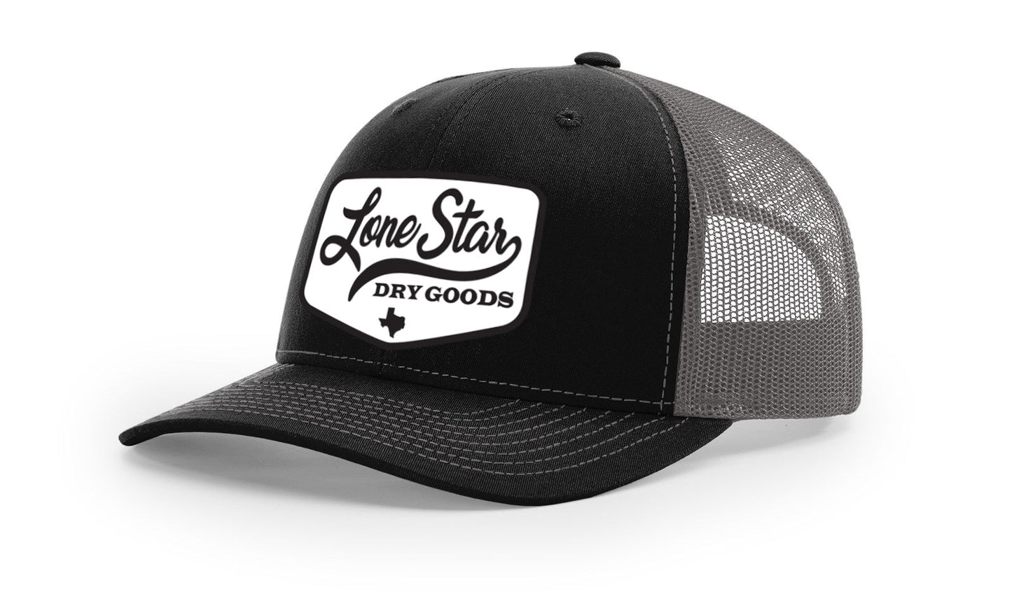 LSDG Trucker Hat- Black/Charcoal