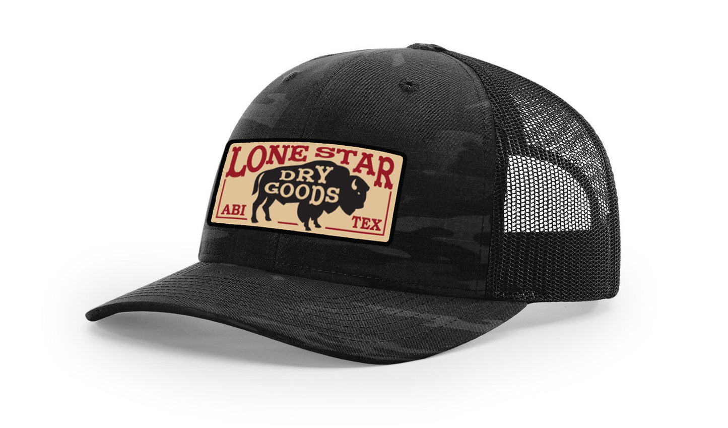 LSDG Camo Trucker Hat- Black