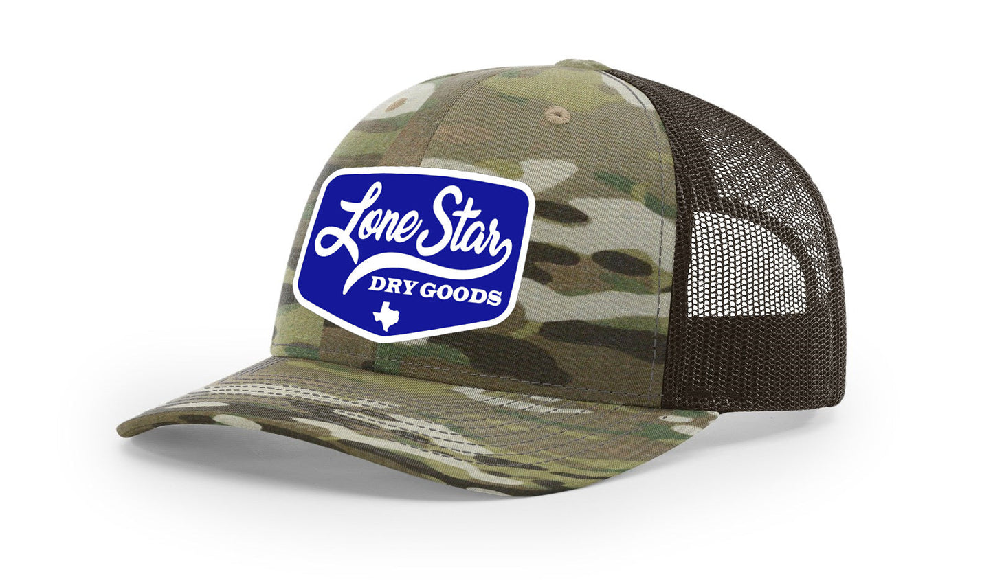 LSDG Camo Trucker Hat- Green