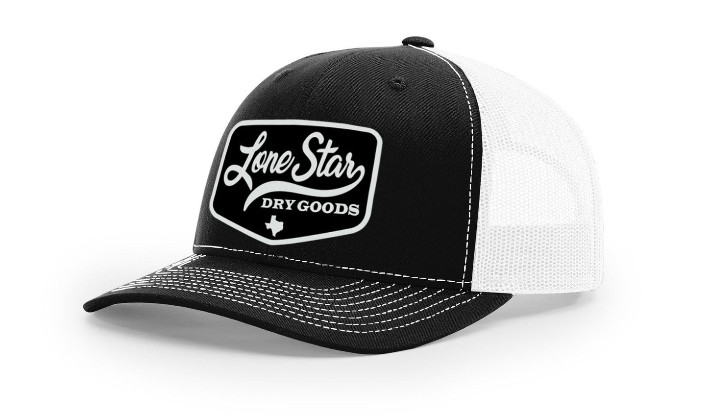 LSDG Trucker Hat- Black/White