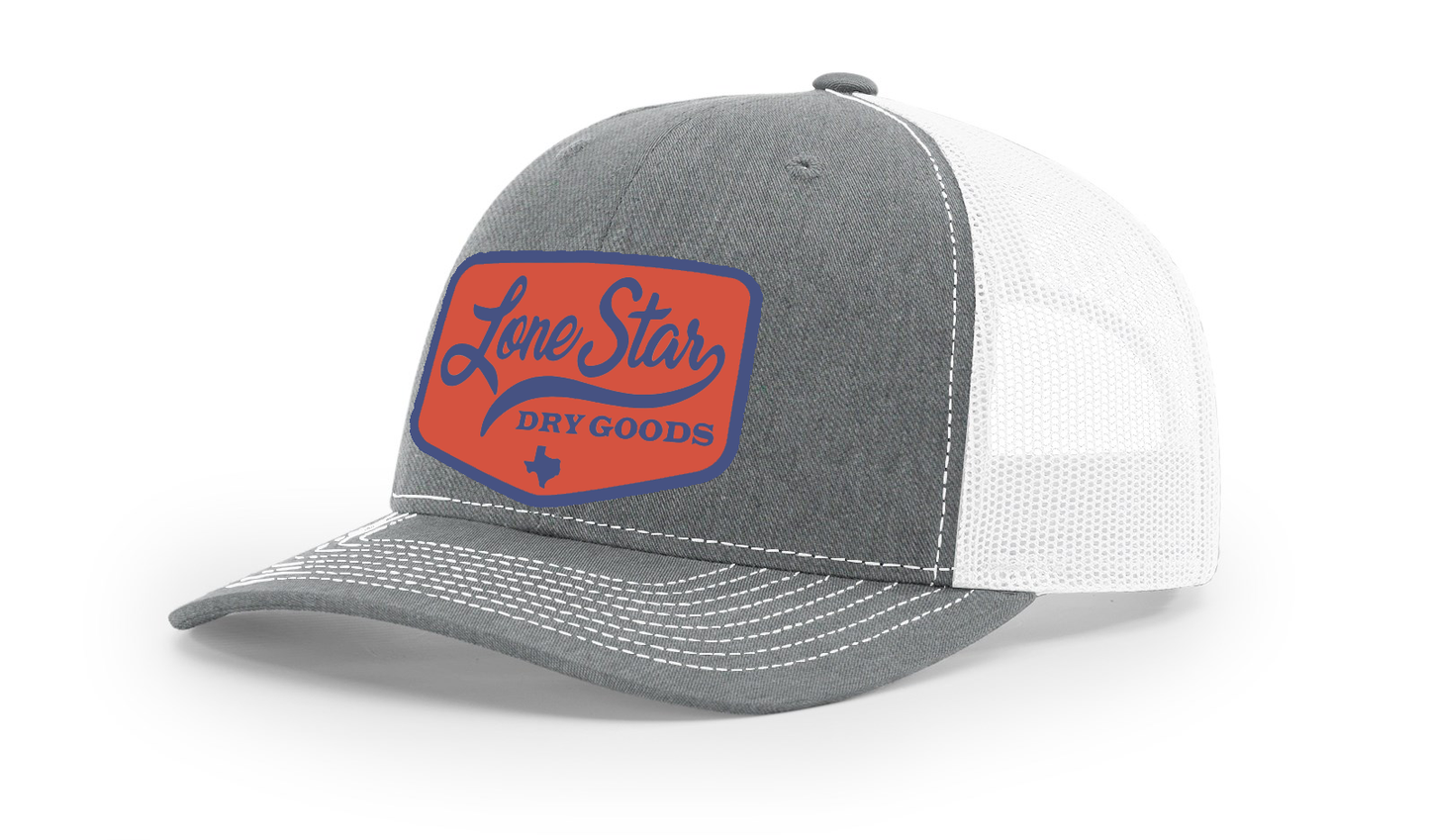 LSDG Trucker Hat- Heather Grey/White