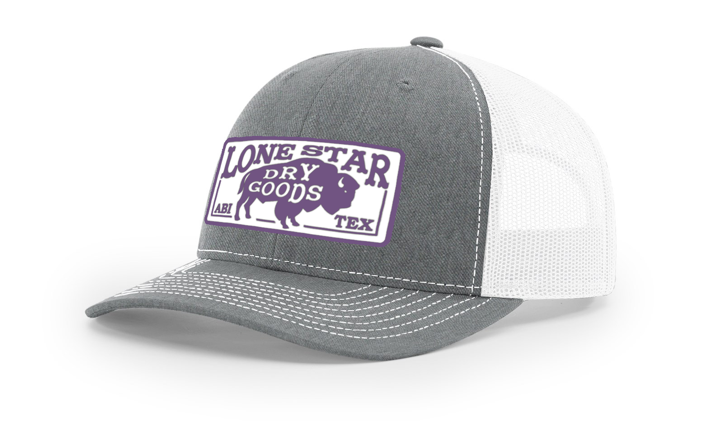 LSDG Trucker Hat- Heather Grey/White
