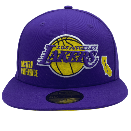 Los Angeles Lakers Identity 59Fifty Fitted