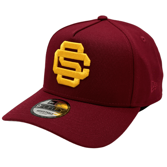 Men's New Era Vintage USC Cardinal 9FORTY Adjustable Hat