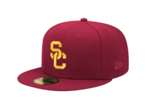 New Era Men's USC Trojans Crimson 59Fifty Fitted Hat