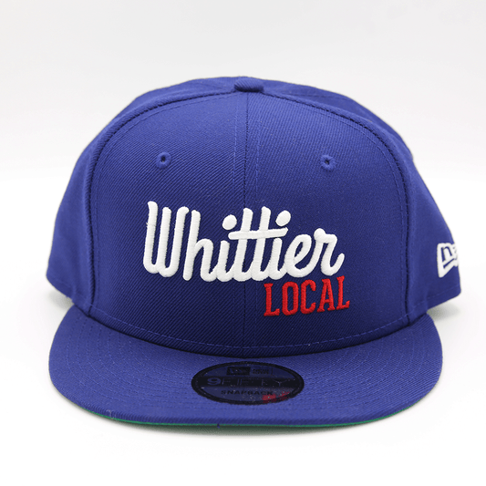 NEW ERA x WHITTIER LOCAL HAT - ROYAL BLUE
